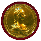 【SOLD】オーストリア 1958(1770)年 マリー・アントワネットご成婚記念金メダル MS62