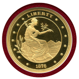 アメリカ 1876年(2008年) 100ドル金貨 モルガンデザイン NGC GemProof UC
