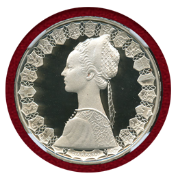 イタリア 1992R 500リレ 銀貨 コロンブスの船 NGC PF69UC