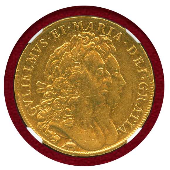 JCC | ジャパンコインキャビネット / イギリス 1691年 5ギニー 金貨 