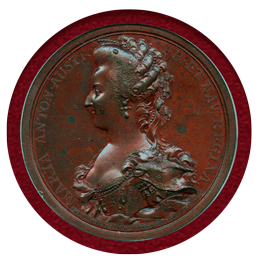 【SOLD】フランス 1793年 銅メダル マリーアントワネット NGC MS63BN