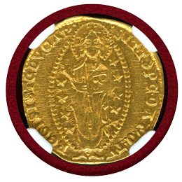 【SOLD】イタリア 1343-54年 ダカット 金貨 アンドレア・ダンドロ NGC MS62