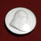 【SOLD】イギリス 1834年 ジョン・フラー追悼 銀メダル マットプルーフ W.Wyon作