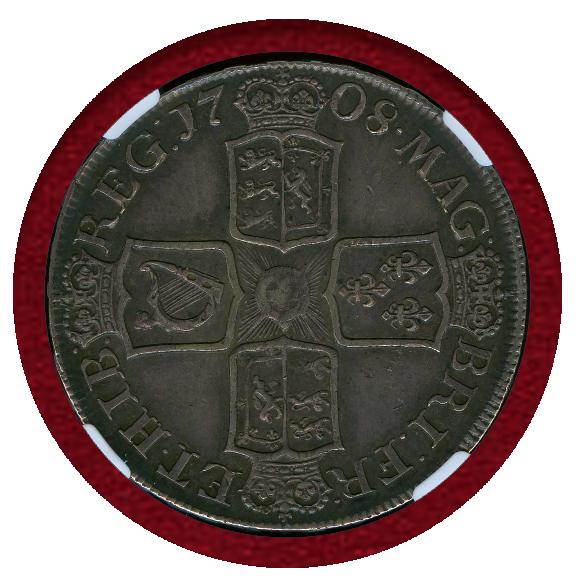 JCC | ジャパンコインキャビネット / イギリス 1708年 クラウン 銀貨