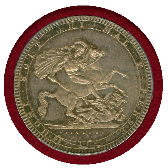 準最高鑑定PR69 ジョージ三世 1977 イギリス 50クラウン 銀貨 コインイギリス