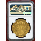 イギリス 1605-06年 ユナイト 金貨 ジェームズ1世 NGC MS62