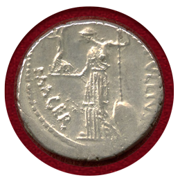 共和政ローマ 紀元前49-44年 デナリウス銀貨  ユリウス・カエサル EF+