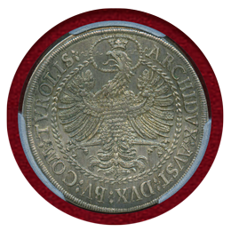 【SOLD】神聖ローマ帝国  (1657-05) 2ターラー銀貨 レオポルト1世 MS63