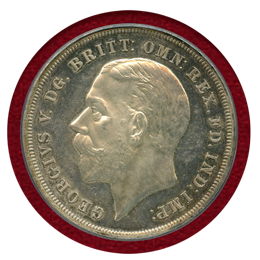 イギリス 1935年 クラウン 銀貨 ジョージ5世 PCGS PR64CAM