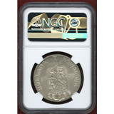 オランダ ホラント王国 1808年 50スタイバー 銀貨 ルイ・ボナパルト NGC MS63