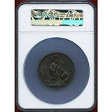 バチカン市国 1834-Dated 銅メダル 聖ベネディクト NGC MS61BN