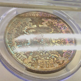 スイス 連邦射撃祭 1885年 5フラン 銀貨 ベルン PCGS MS65