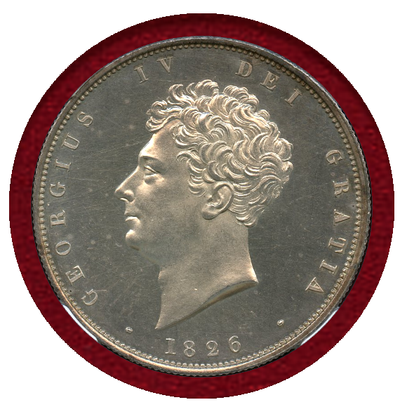 JCC | ジャパンコインキャビネット / イギリス 1826年 1/2クラウン 