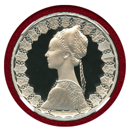 イタリア 1995R 500リレ 銀貨 コロンブスの船 PCGS PF69UCAM