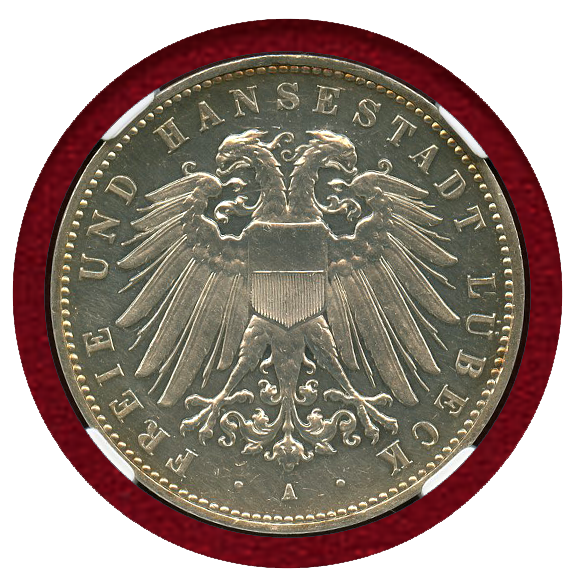 JCC | ジャパンコインキャビネット / ドイツ リューベック 1907A 5