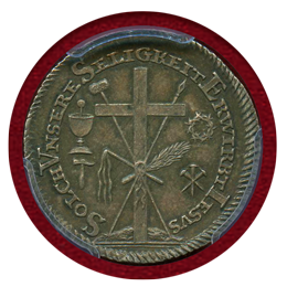 ドイツ ND(1700-?) パターン ダカット銀貨 PCGS MS64