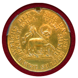 ポーランド ヴロツワフ 1673年 3ダカット 洗礼金貨 PCGS AU DETAILS