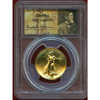 【SOLD】アメリカ 2009年 20ドル金貨 ウルトラハイレリーフ MS70PL ゴーデンスラベル
