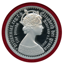 オルダニー 2021年 £5 銀貨 2枚セット ニューゴシッククラウン PR70DCAM