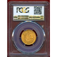 【SOLD】イギリス 1864年 ソブリン 金貨 ヴィクトリア ヤングヘッド PCGS MS62