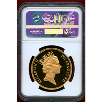 イギリス 1994年 5ポンド 金貨 エリザベス2世 NGC PF70UC