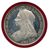【SOLD】イギリス 1893LVI クラウン プルーフ銀貨 ヴィクトリア女王 PR62CAM