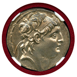 セレウコス朝シリア 紀元前138-129 テトラドラクマ 銀貨 アンティオコス7世 MS