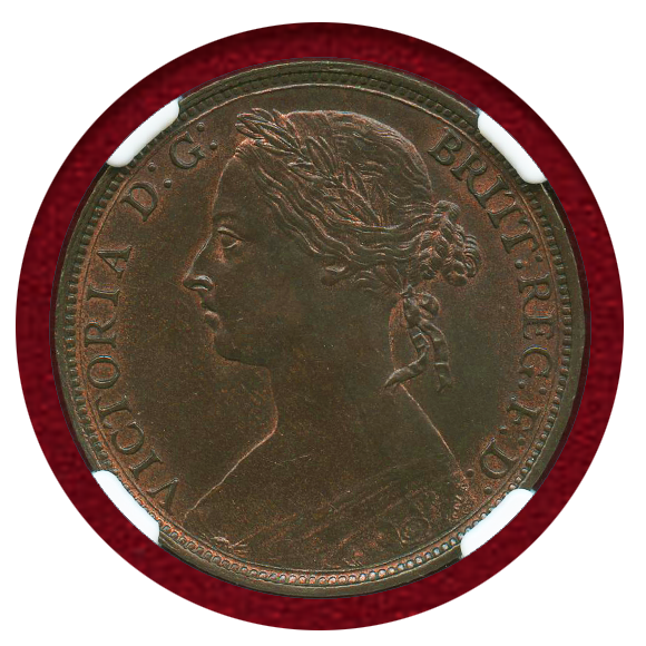 JCC | ジャパンコインキャビネット / イギリス 1893年 ペニー 銅貨 