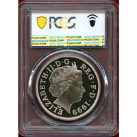 【SOLD】イギリス 1999年 5ポンド 銀貨 ダイアナ PCGS PR69DCAM