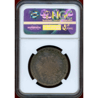 【SOLD】オーストリア 1861A ターラー 銀貨 フランツヨーゼフ1世 NGC MS63