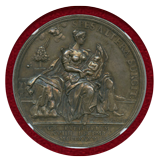 イギリス 1736年 銀メダル アン王女 出産記念 NGC MS63