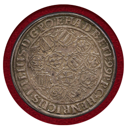 ドイツ ブラウンシュヴァイク・ヴォルフェンビュッテル 1599年 ターラー銀貨 PCGS AUD