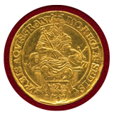 神聖ローマ帝国 (1571) 10ダカット金貨 リストライク マクシミリアン2世