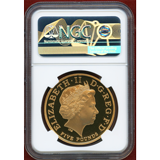 イギリス 2005年 5ポンド 金貨 ネルソン没後200周年記念 NGC PF70UC