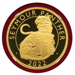 イギリス 2022年 ￡100 金貨 シーモアパンサー NGC PF70UC FDI