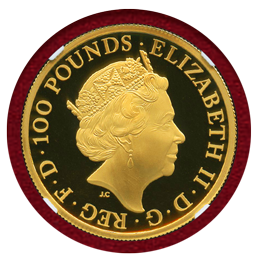 イギリス 2022年 ￡100 金貨 シーモアパンサー NGC PF70UC FDI