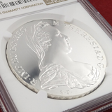 【SOLD】オーストリア (1780) ターラー 銀貨 マリアテレジア リストライク PF69