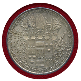 ドイツ ミュンスター 1661年 ターラー 銀貨 都市景観 PCGS MS62