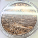 ドイツ レーゲンスブルク 1756 ICB ターラー銀貨 都市景観 PCGS MS62