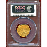 ドイツ マインツ 1795年 ダカット 金貨 都市景観 PCGS MS61