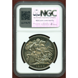 【SOLD】イギリス 1893年 クラウン プルーフ銀貨 ヴィクトリア女王 NGC PF65