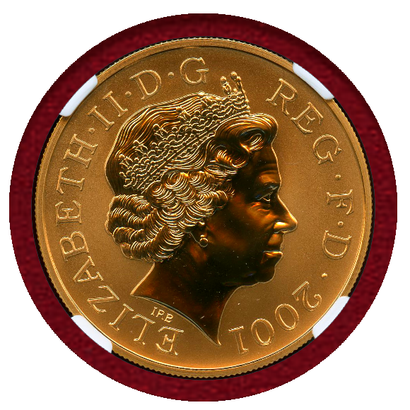 イギリス 2001 ヴィクトリア女王没後100周年 5ポンド プルーフ 銀貨+