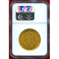 イタリア サルデーニャ王国 1828年 80リレ 金貨 カルロ・フェリーチェ NGC AU55