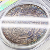 デンマーク 1655年 クローネ銀貨 フレデリク3世 PCGS AU53