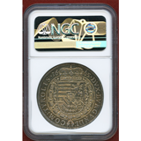 神聖ローマ帝国 オーストリア 1665年 ターラー 銀貨 ジークムント大公 MS64