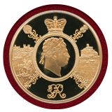 イギリス 2020年 5ポンド 金貨 ジョージ3世没後200年記念