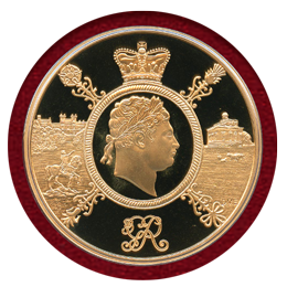 イギリス 2020年 5ポンド 金貨 ジョージ3世没後200年記念