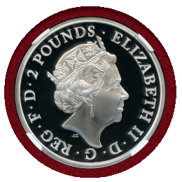 【SOLD】イギリス 2016年 2ポンド 銀貨 ブリタニア NGC PF70UC ER