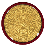 イギリス (1422-30) ノーブル金貨 ヘンリー6世 NGC MS62