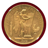 【SOLD】フランス 1909A 100フラン 金貨 エンジェル立像 NGC MS64